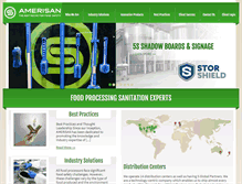 Tablet Screenshot of amerisan.com